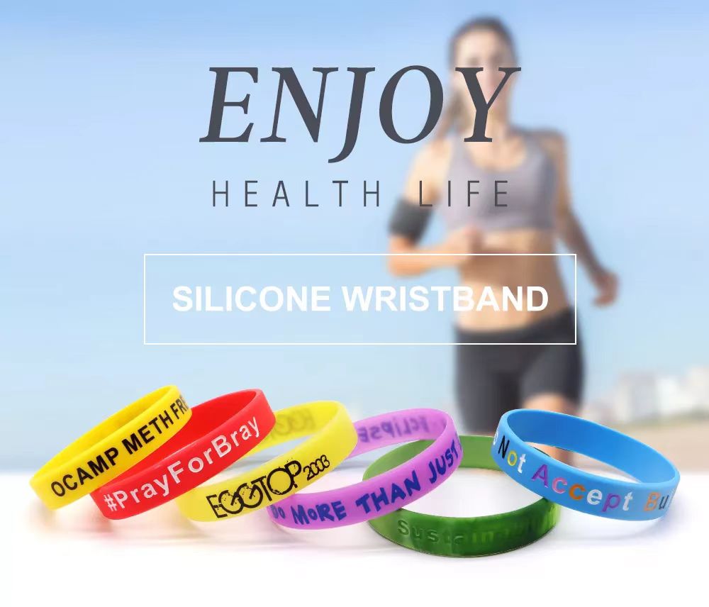 Printed Rubber wristband